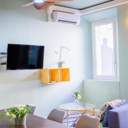 Apartment T3 Climatise 2 6 Personnes Wifi Cuisine Laverie